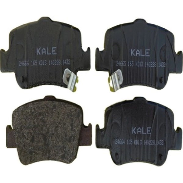#UZ00331 - KALE 24664-165-05-ANS | Fren Balata Arka 07 > Corolla-Auris 1.4D D-4D