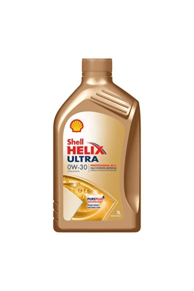 #UZ00002 - Shell Helix Ultra 0W30 ECT C2/C3 1Lt Motor Yağı