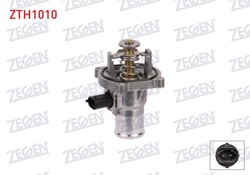 #UZ00138 - ZEGEN ZTH1010 | Termostat Komple M&uuml;ş&uuml;rl&uuml; 105 C Opel Astra H 1.6İ 2004