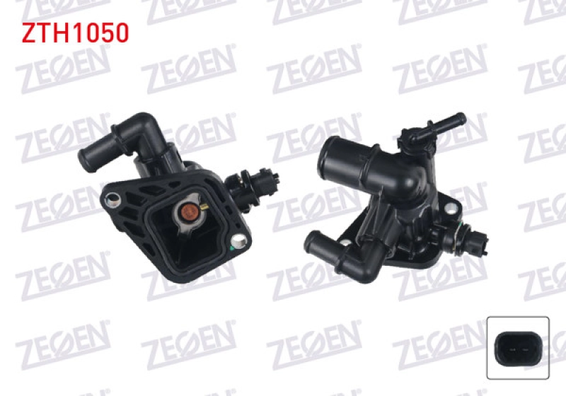 #UZ00131 - ZEGEN ZTH1050 | Termostat Komple M&uuml;ş&uuml;rl&uuml; 88 C Euro 6 Fiat Doblo IV 1.3