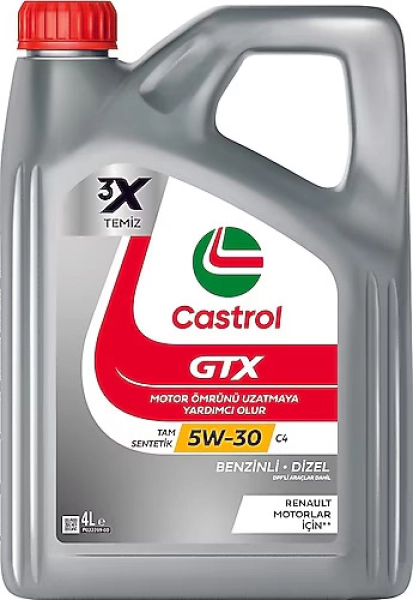 #UZ00030 - Castrol GTX 5w-30 C4 4LT
