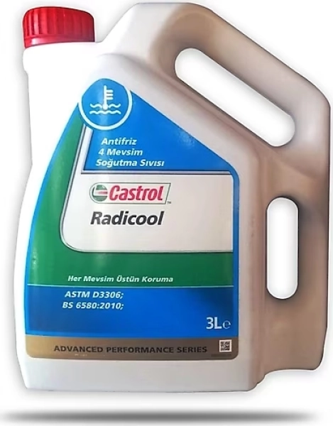 #UZ00051 - Castrol Kırmızı Antifriz 3LT