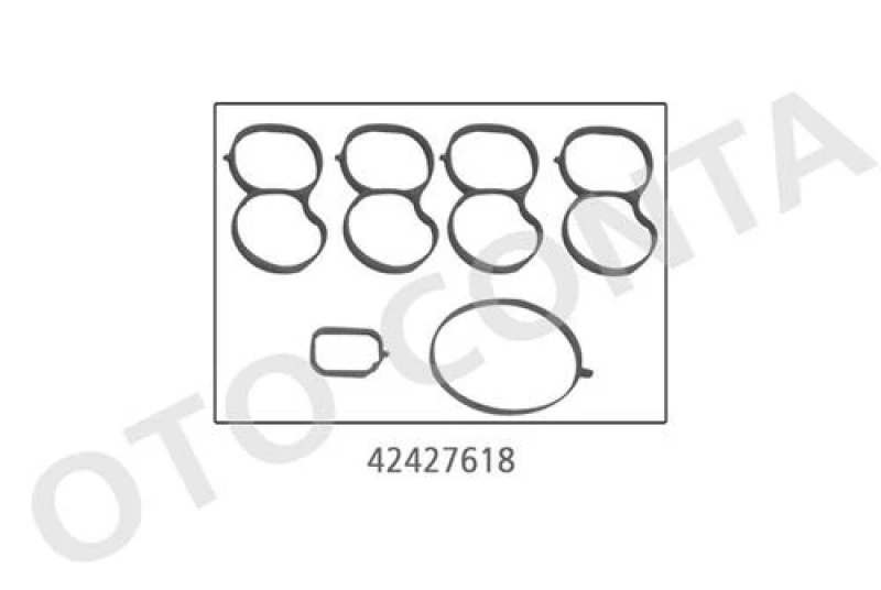 #UZ00539 - Otoconta 42427618 OTO CONTA Manifold Contası Emme Linea 08- Doblo Brav