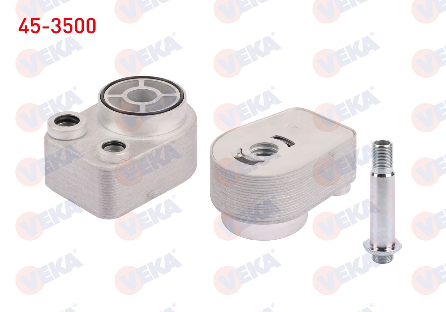 #146 - VEKA 45-3303 Yağ Soğutucusu Komple Braketli Contalı Partner 1.6 HDI