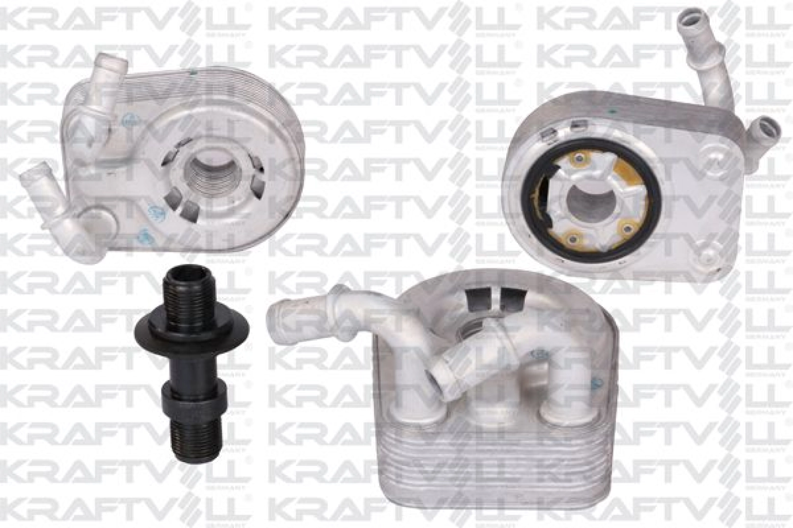 #154 - KRAFTVOLL 08090141 | Yağ Soğutucu Alfa 147 156 Bravo II Doblo Marea Mu