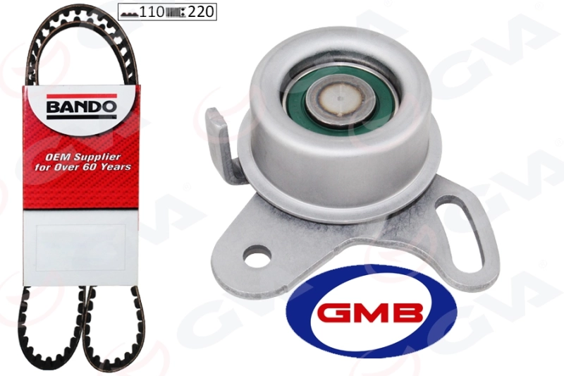 #UZ00185 - Gva 59T9105b Triger Kayış Seti Hyundai Accent 1.3L G4ea